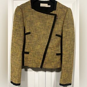 Karen Millen Yellow Tweed Jacket